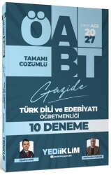 Yediiklim Yayınları 2027 MEB AGS ÖABT Güzide Türk Dili ve Edebiyatı Öğretmenliği Tamamı Çözümlü 10 Deneme - Yediiklim Yayınları