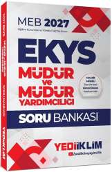 Yediiklim 2027 MEB EKYS Müdür ve Yardımcılığı Soru Bankası Yediiklim Yayınları - Yediiklim Yayınları