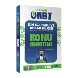Yediiklim Yayınları 2027 MEB AGS ÖABT Din Kültürü ve Ahlak Bilgisi Konu Anlatımı Burhan Karakışla - Yediiklim Yayınları