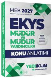 Yediiklim 2027 MEB EKYS Müdür ve Yardımcılığı Konu Anlatımlı Yediiklim Yayınları - Yediiklim Yayınları
