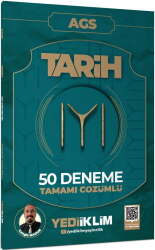 Yediiklim 2027 AGS KAYI Tarih Tamamı Çözümlü 50 Deneme - Yediiklim Yayınları