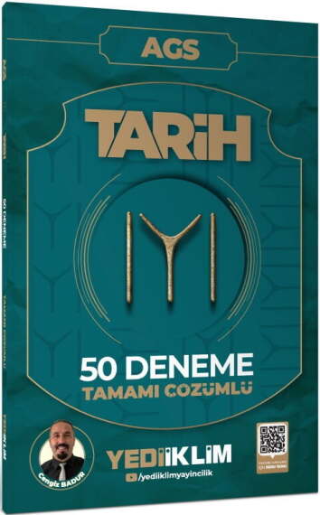 Yediiklim 2027 AGS KAYI Tarih Tamamı Çözümlü 50 Deneme - 1