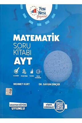 Yeni Nesil Yayınları AYT Matematik Soru Kitabı - 1