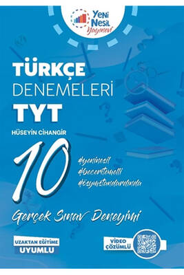 Yeni Nesil Yayınevi TYT Türkçe 10 Deneme Sınavı - 1