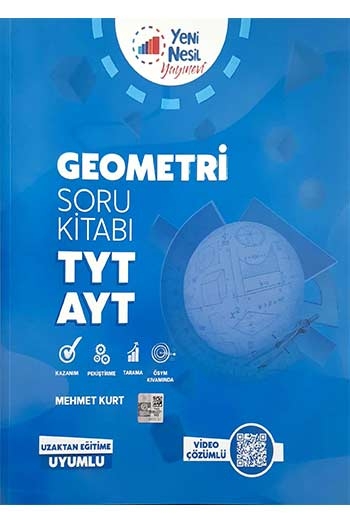 Yeni Nesil Yayınları TYT AYT Geometri Soru Kitabı