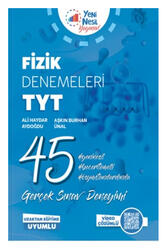 Yeni Nesil Yayınevi - Yeni Nesil Yayınları TYT Fizik 45 Deneme Sınavı