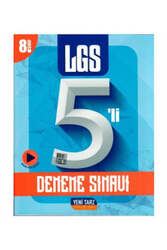 Yeni Tarz Yayınları 8. Sınıf LGS 5 li Deneme Sınavı - Yeni Tarz Yayınları