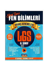 Yeni Tarz Yayınları - Yeni Tarz Yayınları 8. Sınıf LGS Fen Bilimleri Branş Denemeleri