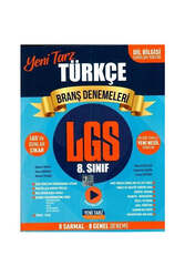 Yeni Tarz Yayınları - Yeni Tarz Yayınları 8. Sınıf LGS Türkçe Branş Denemeleri