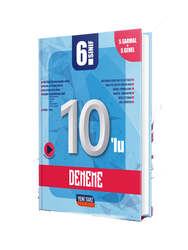 Yeni Tarz Yayınları - Yeni Tarz Yayınları 6.Sınıf 10 lu Deneme