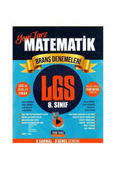 Yeni Tarz Yayınları - Yeni Tarz Yayınları 8. Sınıf LGS Matematik Branş Denemeleri