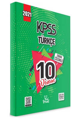 2021 KPSS Türkçe Tamamı Çözümlü 10 Deneme Yeni Trend Yayınları - 1