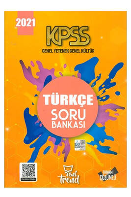 Yeni Trend 2021 KPSS Genel Yetenek Genel Kültür Türkçe Soru Bankası - 1