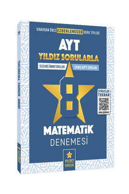 Yıldız Sorular Yayınları 2022 AYT Matematik 8 Deneme Video Çözümlü - 1