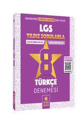 Yıldız Sorular Yayınları - Yıldız Sorular Yayınları 2022 8. Sınıf LGS Türkçe 8 Deneme Video Çözümlü