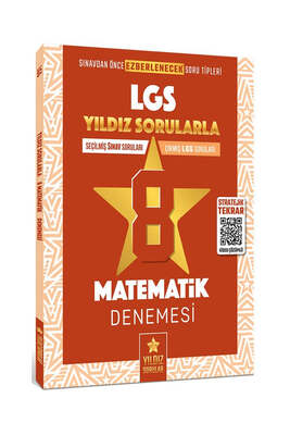 Yıldız Sorular Yayınları 8. Sınıf LGS Matematik 8 Deneme - 1