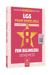 Yıldız Sorular Yayınları - Yıldız Sorular Yayınları 2022 8. Sınıf LGS Fen Bilimleri 8 Deneme Video Çözümlü