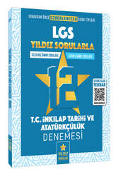 Yıldız Sorular Yayınları - Yıldız Sorular Yayınları 8. Sınıf LGS T.C. İnkılap Tarihi ve Atatürkçülük 12 Deneme