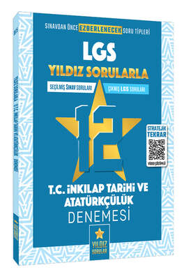 Yıldız Sorular Yayınları 8. Sınıf LGS T.C. İnkılap Tarihi ve Atatürkçülük 12 Deneme - 1