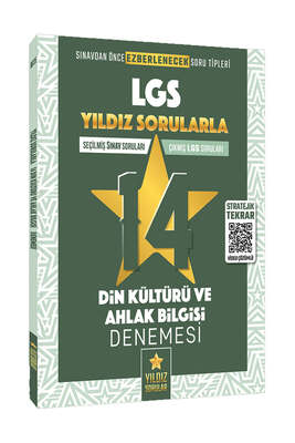 Yıldız Sorular Yayınları 8. Sınıf LGS Din Kültürü ve Ahlak Bilgisi 14 Deneme - 1