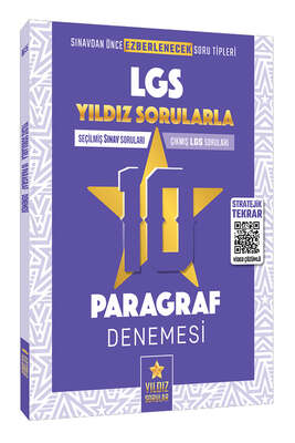 Yıldız Sorular Yayınları 8. Sınıf LGS Paragraf 10 Deneme - 1