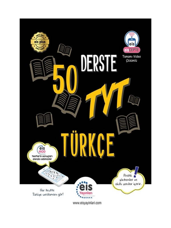 EİS Yayınları YKS 50 Derste TYT Türkçe