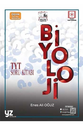 YZ Yayınları TYT Biyoloji Soru Kitabı - 1