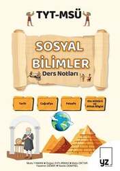 YZ Yayınları - YZ Yayınları TYT MSÜ Sosyal Bilimler Ders Notları
