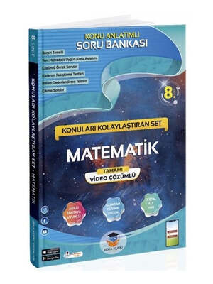 Zeka Küpü Yayınları 8. Sınıf Matematik Konu Anlatımlı Soru Bankası Video Çözümlü - 1