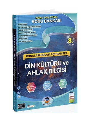 Zeka Küpü Yayınları 8. Sınıf Din Kültürü ve Ahlak Bilgisi Konu Anlatımlı Soru Bankası Video Çözümlü - 1