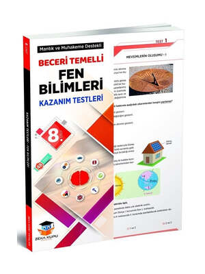 Zeka Küpü Yayınları 8. Sınıf Fen Bilimleri Beceri Temelli Kazanım Testleri - 1