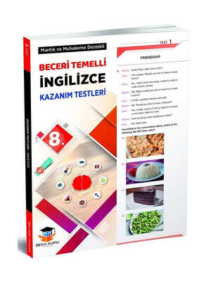 Zeka Küpü Yayınları 8. Sınıf İngilizce Beceri Temelli Kazanım Testleri - 1