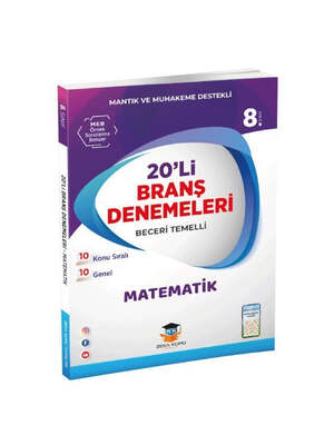 Zeka Küpü Yayınları 8. Sınıf Matematik Beceri Temelli 20 Deneme - 1