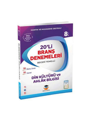 Zeka Küpü Yayınları 8. Sınıf Din Kültürü ve Ahlak Bilgisi Beceri Temelli 20 Deneme - 1