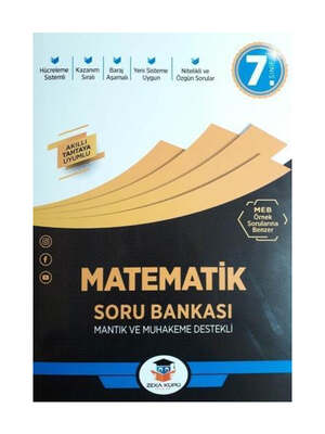 Zeka Küpü Yayınları 7. Sınıf Matematik Soru Bankası - 1