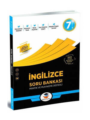 Zeka Küpü Yayınları 7. Sınıf İngilizce Soru Bankası - 1