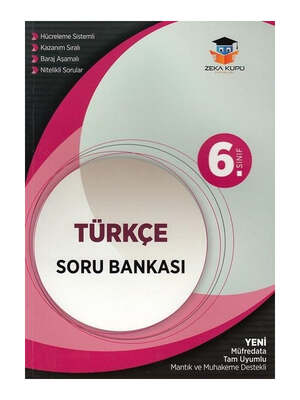 Zeka Küpü Yayınları 6. Sınıf Türkçe Soru Bankası - 1