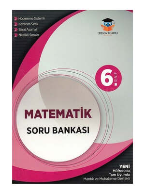 Zeka Küpü Yayınları 6. Sınıf Matematik Soru Bankası - 1