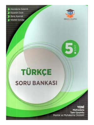 Zeka Küpü Yayınları 5. Sınıf Türkçe Soru Bankası - 1