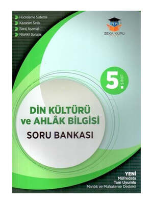 Zeka Küpü Yayınları 5. Sınıf Din Kültürü ve Ahlak Bilgisi Soru Bankası - 1