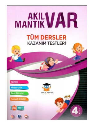 Zeka Küpü Yayınları 4. Sınıf Tüm Dersler Akıl Var Mantık Var Kazanım Testleri - 1
