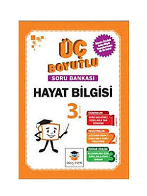Zeka Küpü Yayınları 3.Sınıf Hayat Bilgisi 3 Boyutlu Soru Bankası - 1