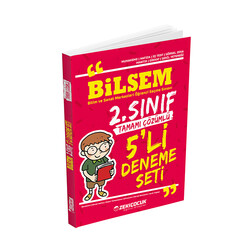 Zeki Çocuk Eğitici Kitaplar - Zeki Çocuk Yayınları Bilsem 2. Sınıf 5li Deneme Seti