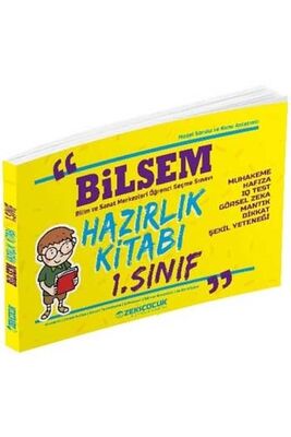 Zeki Çocuk Yayınları 1. Sınıf BİLSEM Hazırlık Kitabı - 1