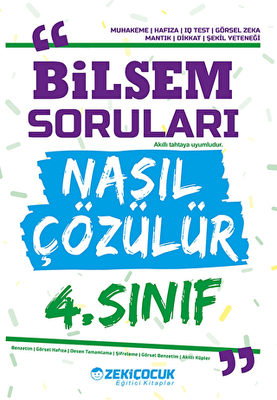 Zeki Çocuk Yayınları 4. Sınıf Bilsem Soruları Nasıl Çözülür - 1